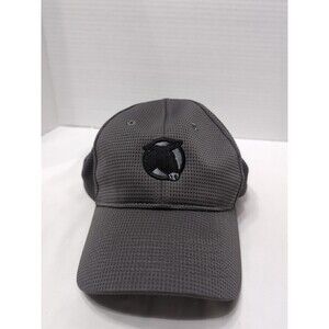 Mule Hide Strapback Hat Gray ONE SIZE F/A Adjustable Embroidered Continental